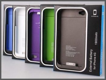 iPhone 4 / 4S Case with battery